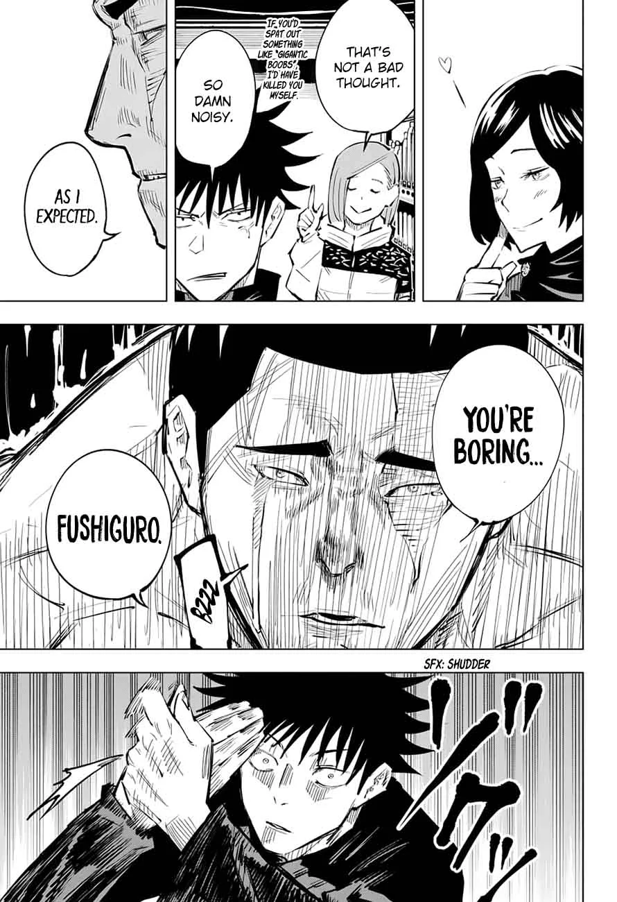 JUJUTSU KAISEN Chapter 17 page 6