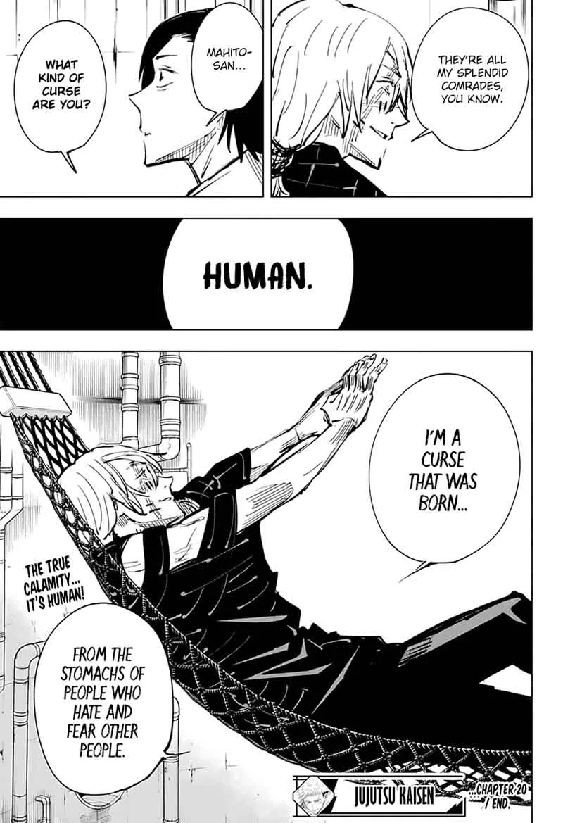 JUJUTSU KAISEN Chapter 20 page 20