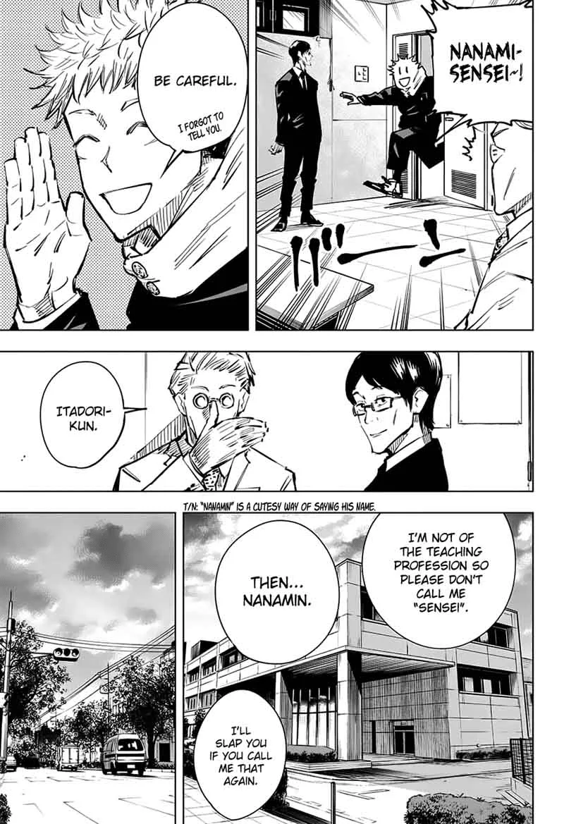 JUJUTSU KAISEN Chapter 21 page 14