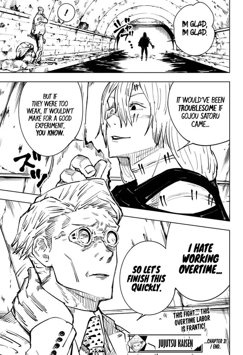 JUJUTSU KAISEN Chapter 21 page 20
