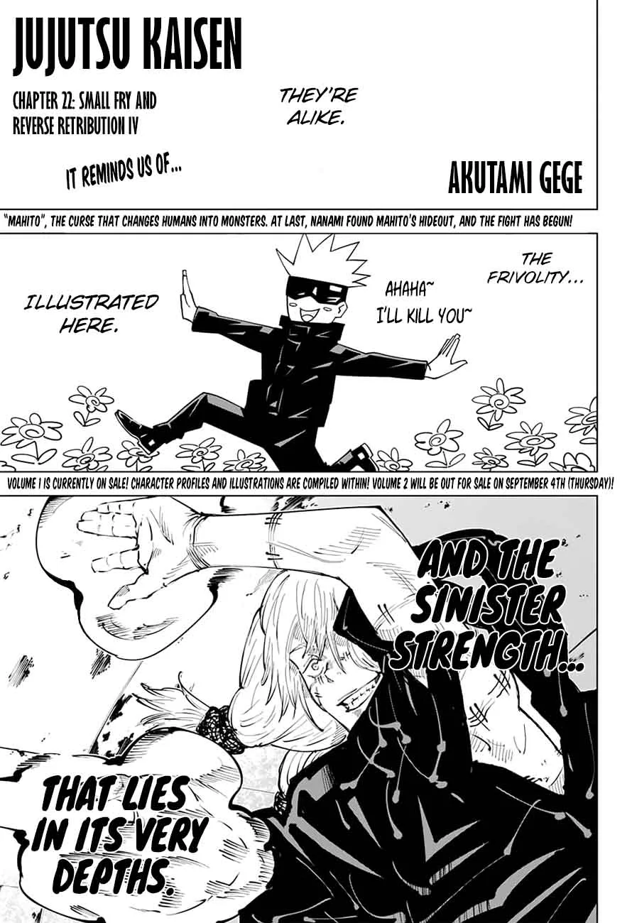 JUJUTSU KAISEN Chapter 22 page 2