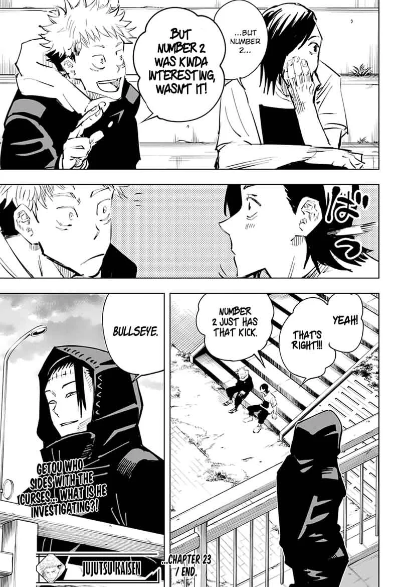 JUJUTSU KAISEN Chapter 23 page 21