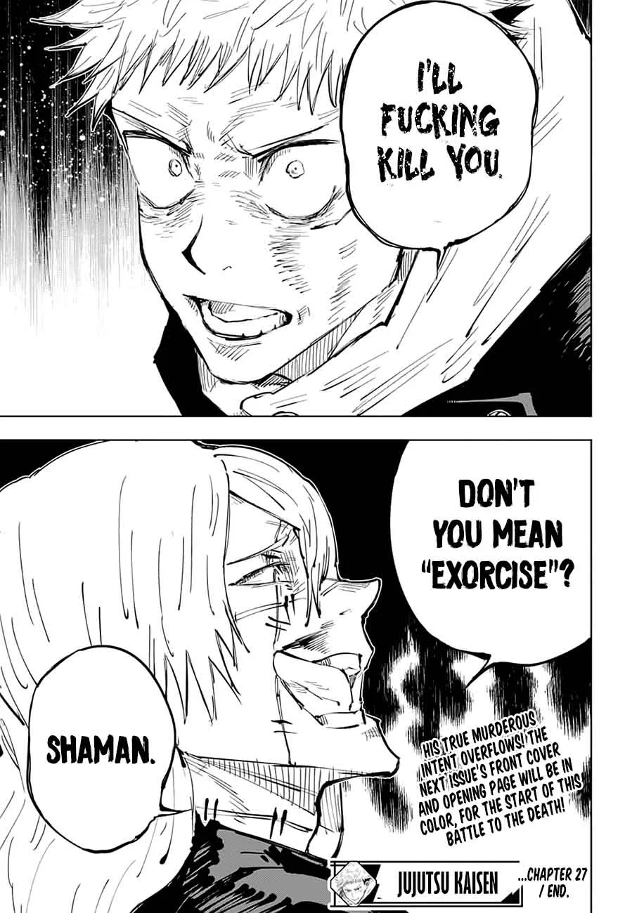 JUJUTSU KAISEN Chapter 27 page 19
