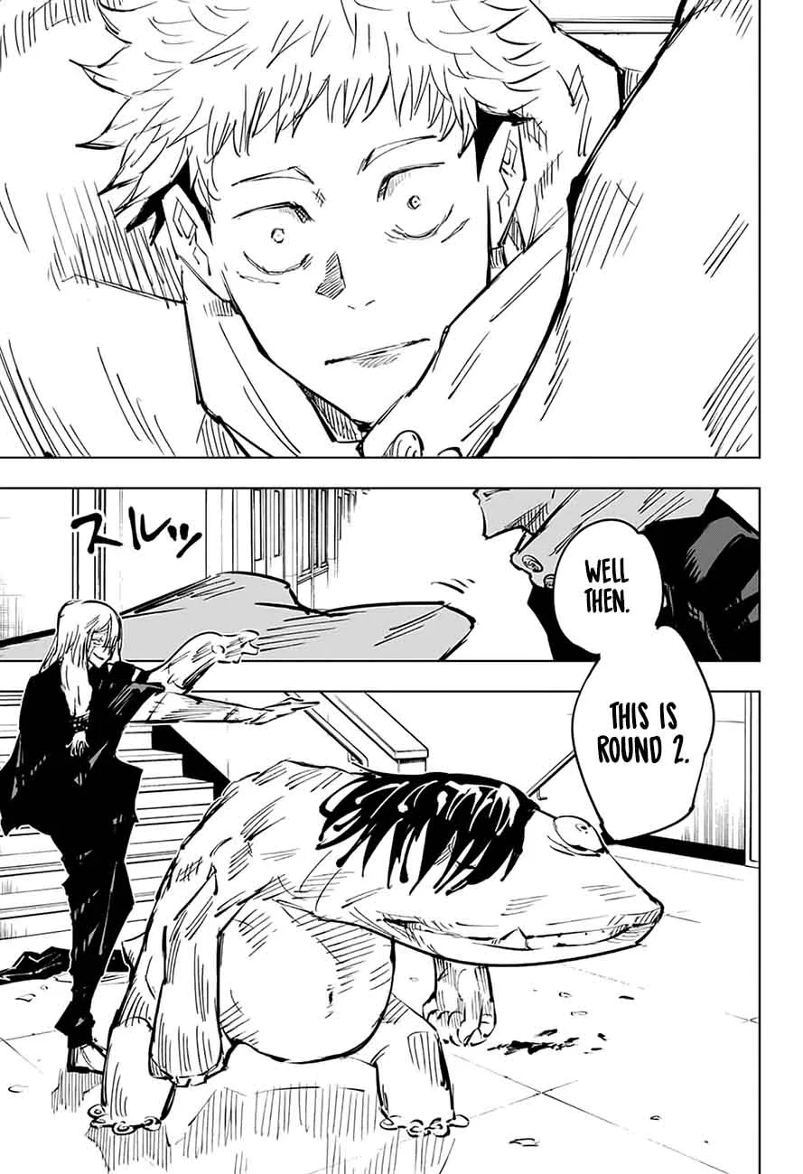 JUJUTSU KAISEN Chapter 27 page 8