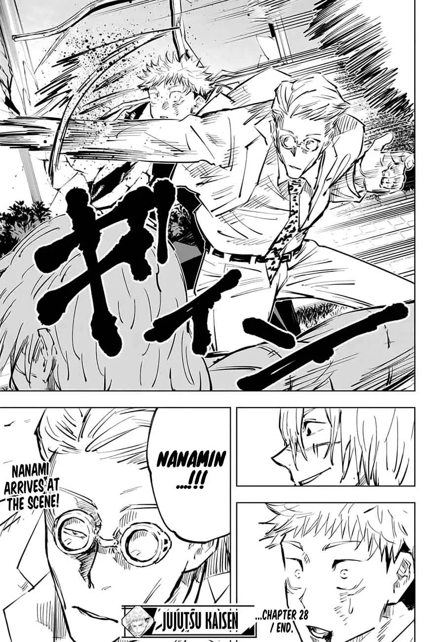 JUJUTSU KAISEN Chapter 28 page 21