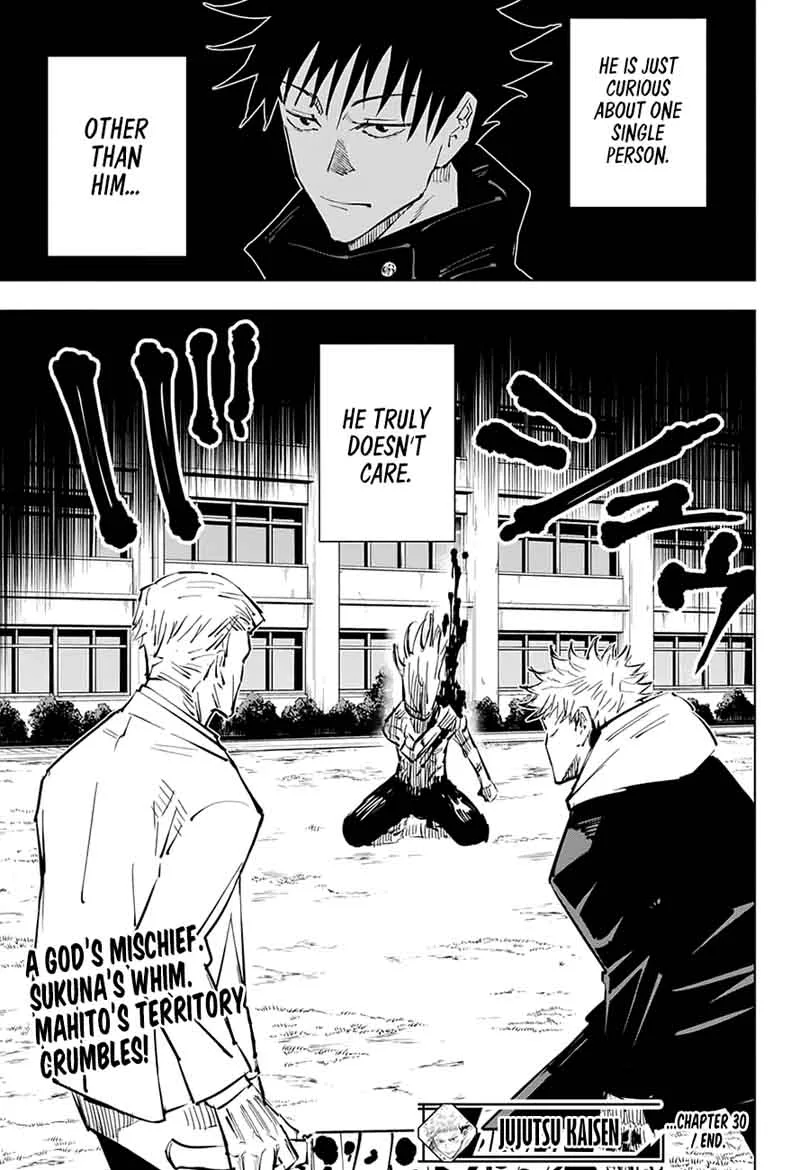 JUJUTSU KAISEN Chapter 30 page 19