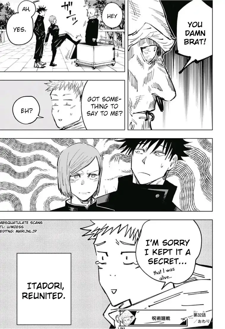 JUJUTSU KAISEN Chapter 32 page 21