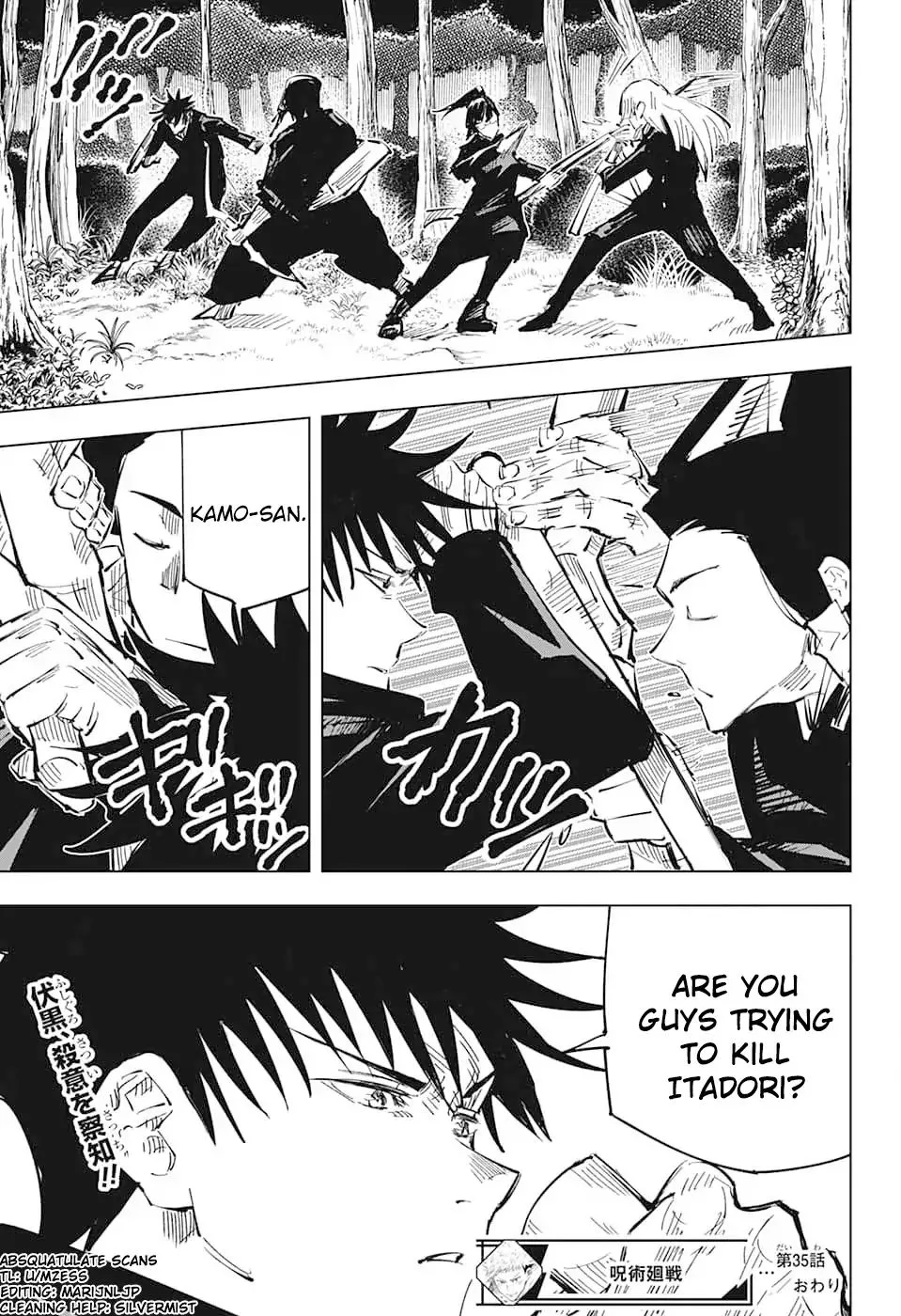 JUJUTSU KAISEN Chapter 35 page 19