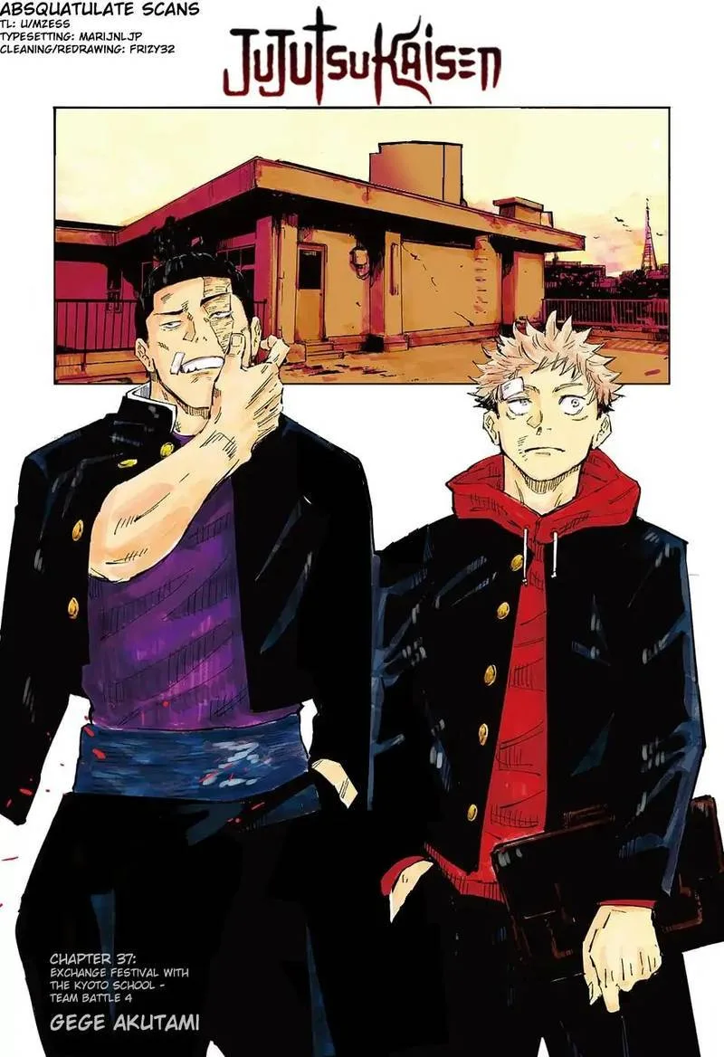 JUJUTSU KAISEN Chapter 37 page 2