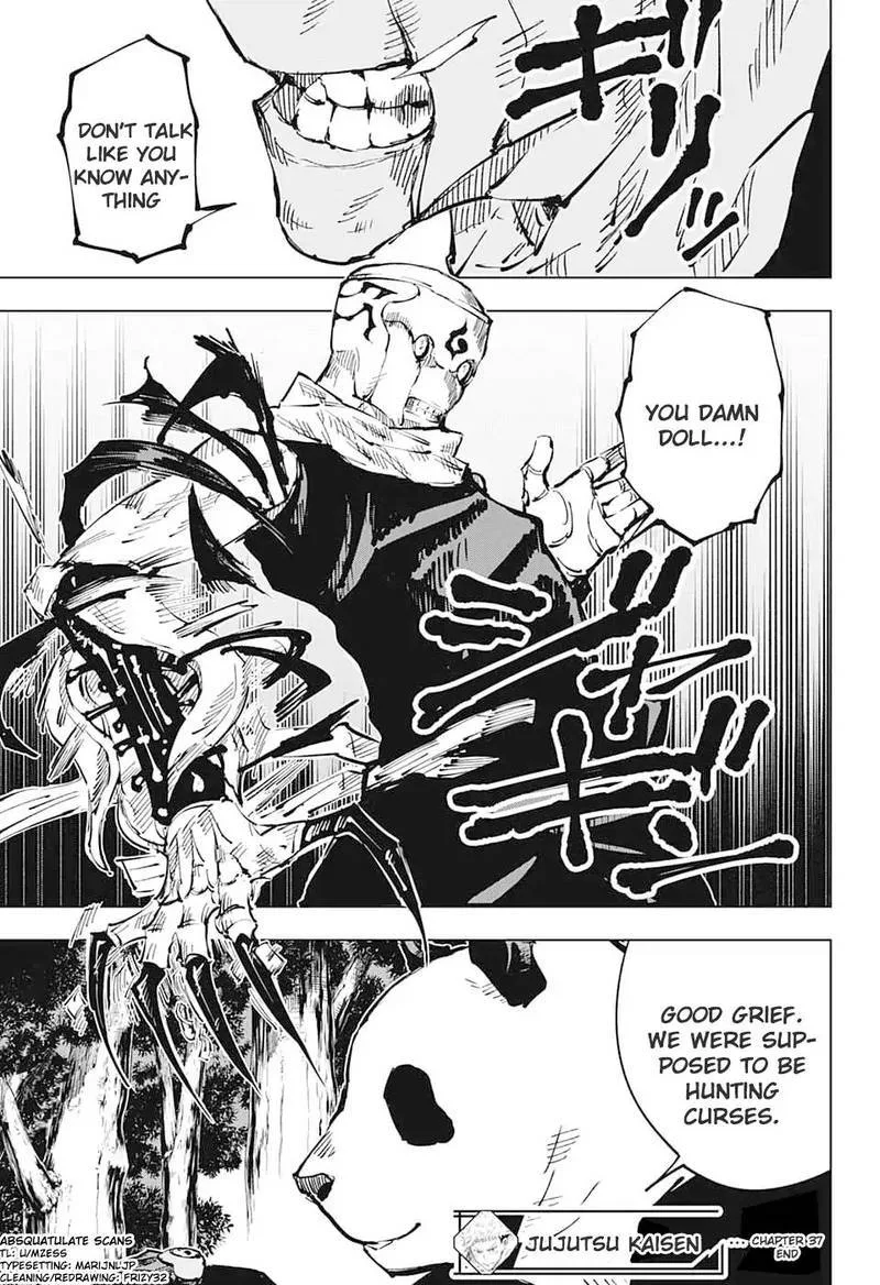 JUJUTSU KAISEN Chapter 37 page 21