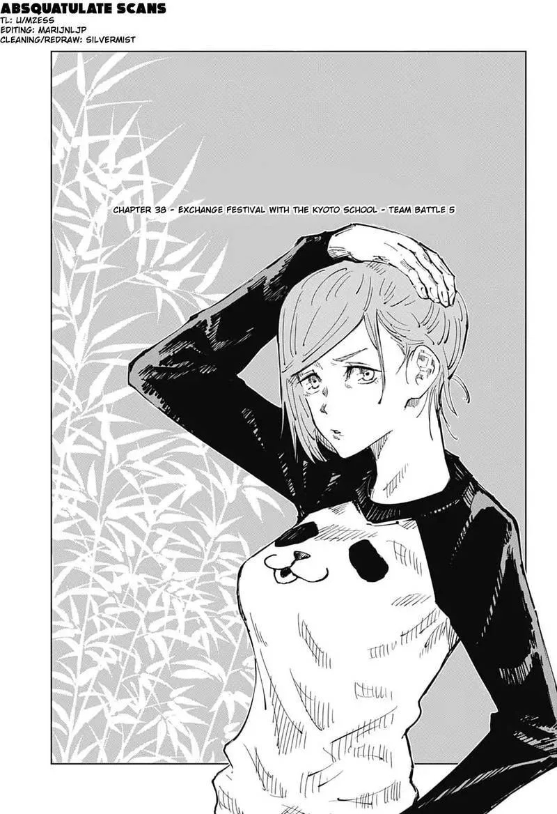 JUJUTSU KAISEN Chapter 38 page 2