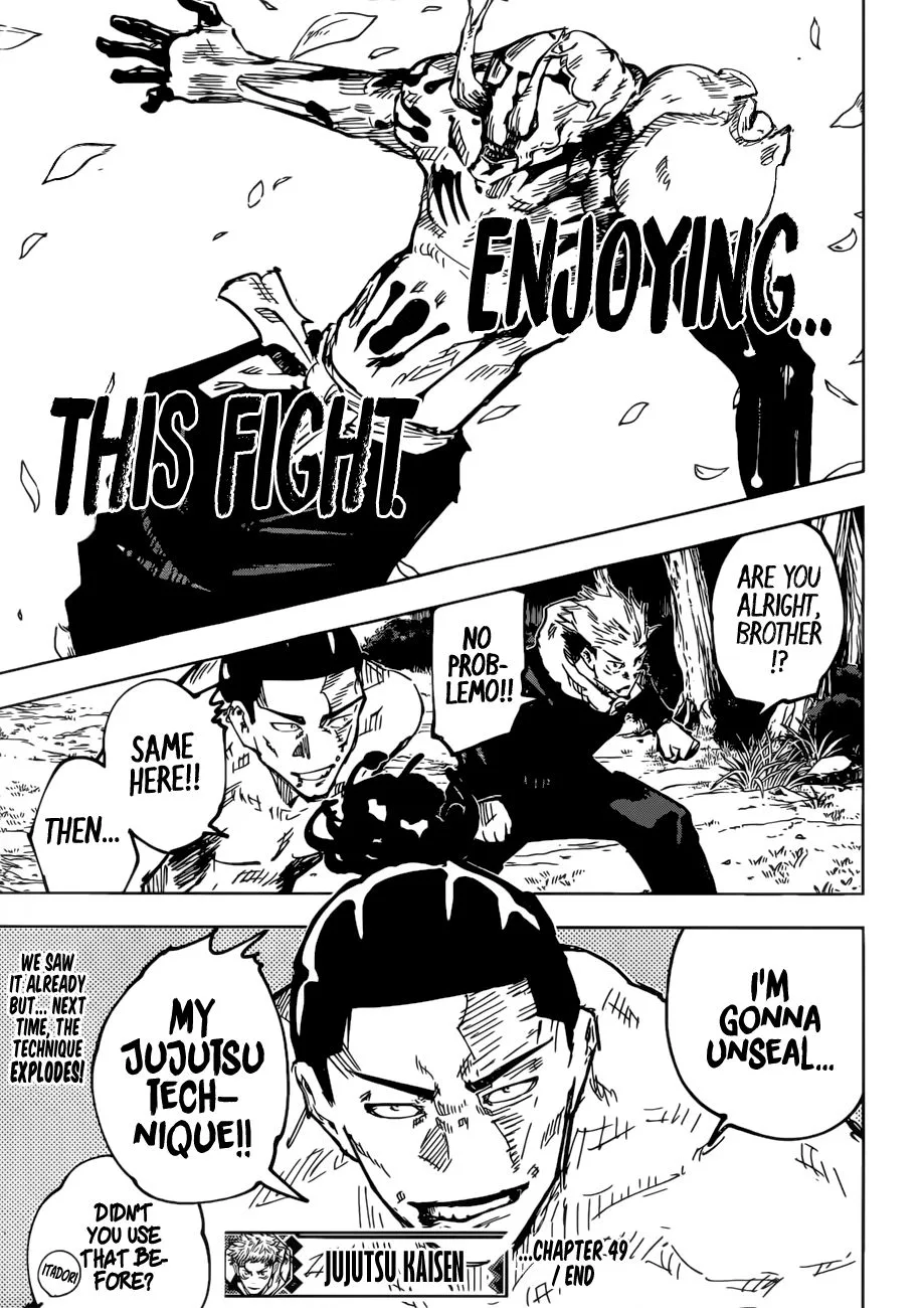 JUJUTSU KAISEN Chapter 49 page 21