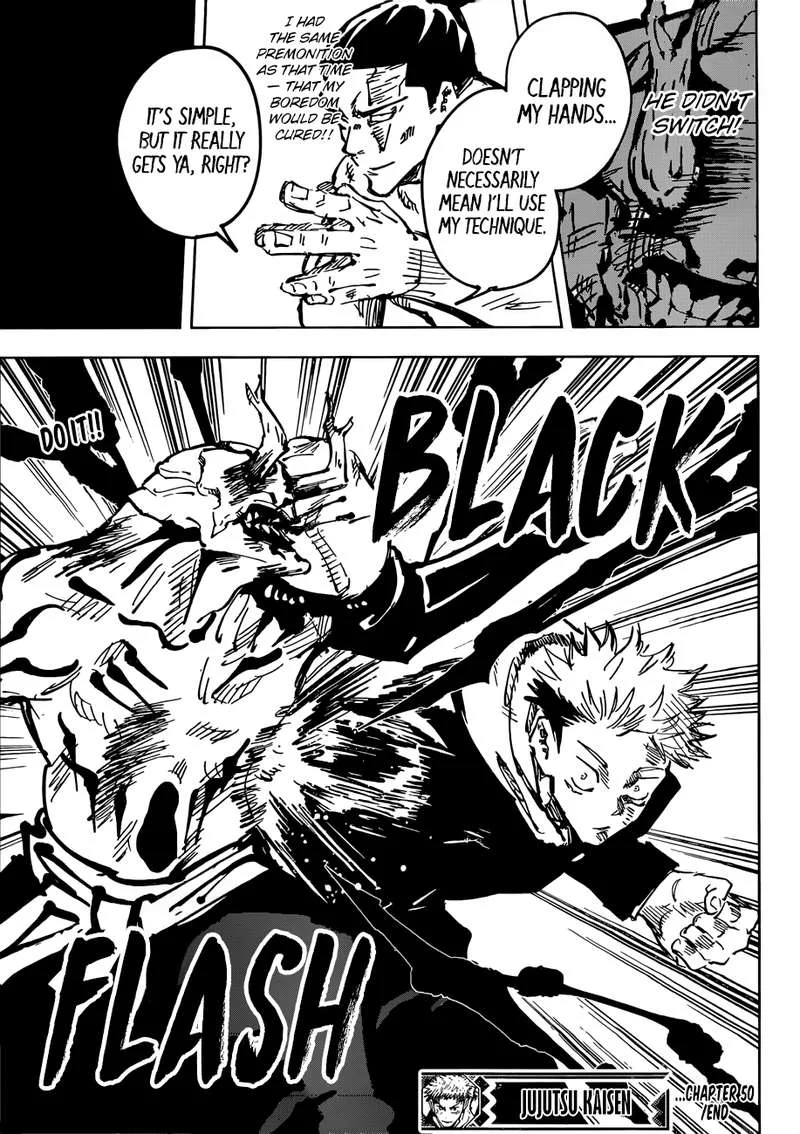JUJUTSU KAISEN Chapter 50 page 19