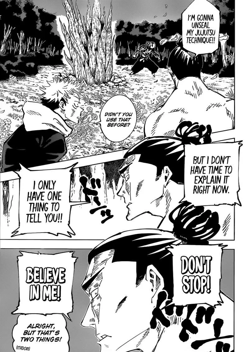 JUJUTSU KAISEN Chapter 50 page 4