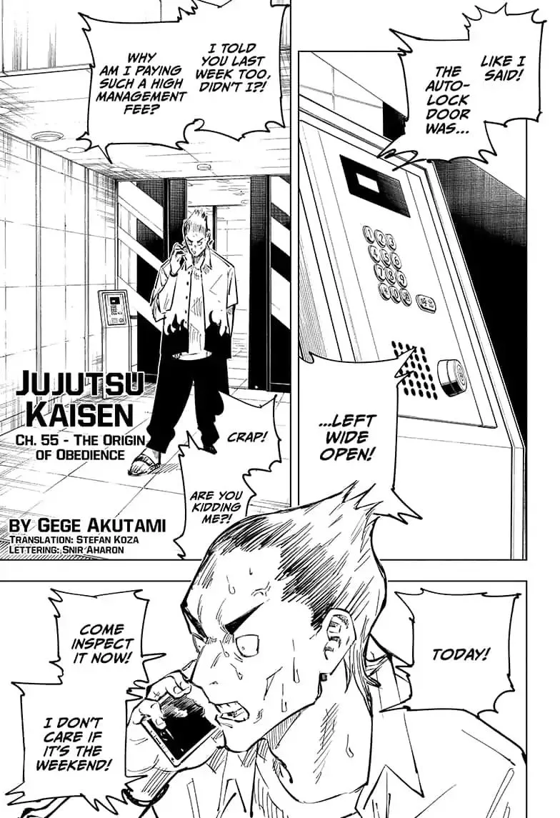 JUJUTSU KAISEN Chapter 55 page 2