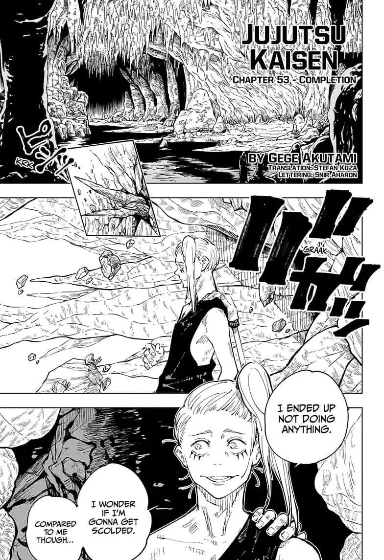 JUJUTSU KAISEN Chapter 53 page 2