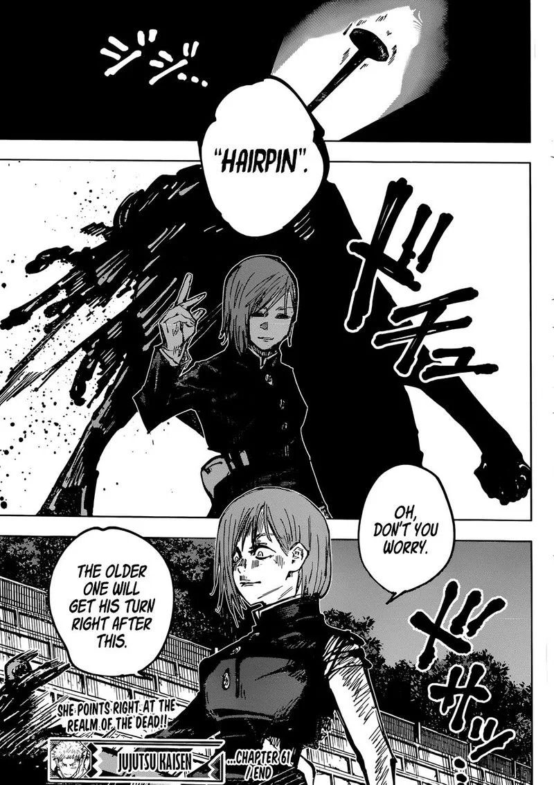 JUJUTSU KAISEN Chapter 61 page 18