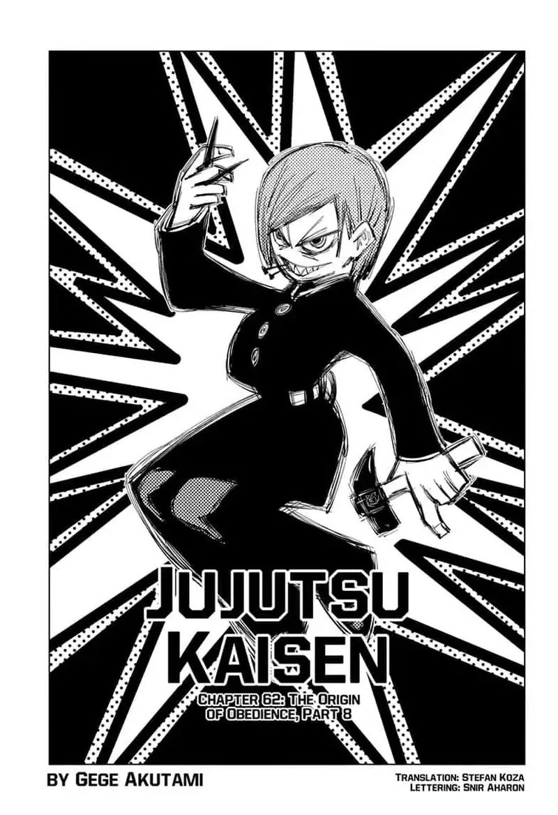 JUJUTSU KAISEN Chapter 62 page 2