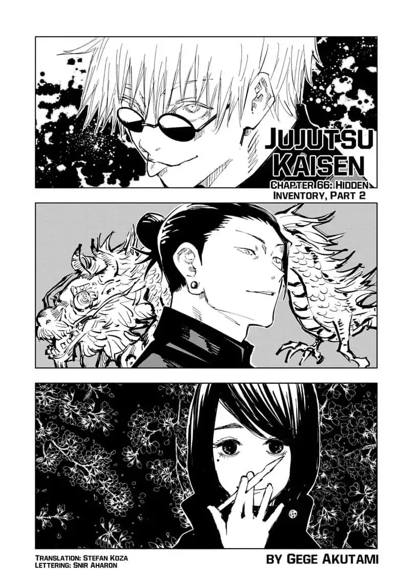 JUJUTSU KAISEN Chapter 66 page 2
