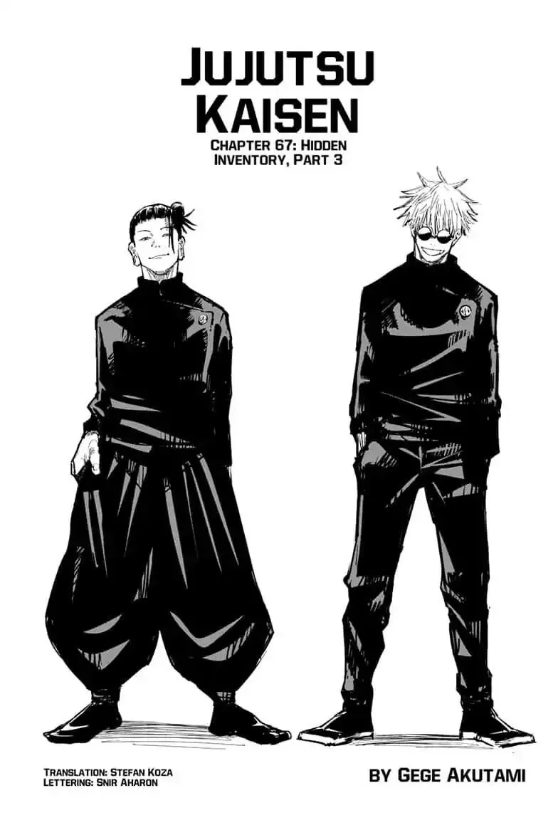 JUJUTSU KAISEN Chapter 67 page 2