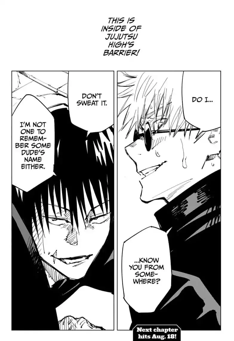 JUJUTSU KAISEN Chapter 70 page 22