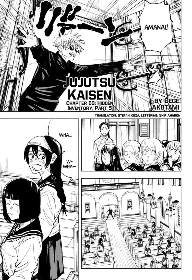 JUJUTSU KAISEN Chapter 69 page 2