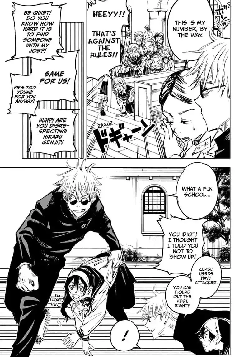 JUJUTSU KAISEN Chapter 69 page 4