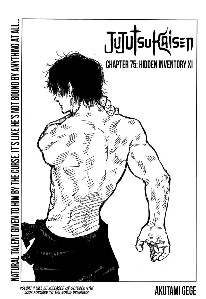 JUJUTSU KAISEN Chapter 75 page 2