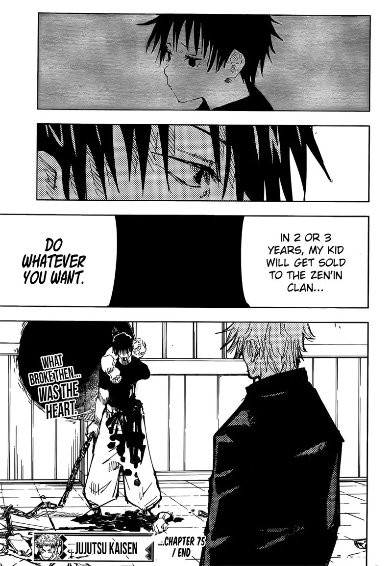 JUJUTSU KAISEN Chapter 75 page 19