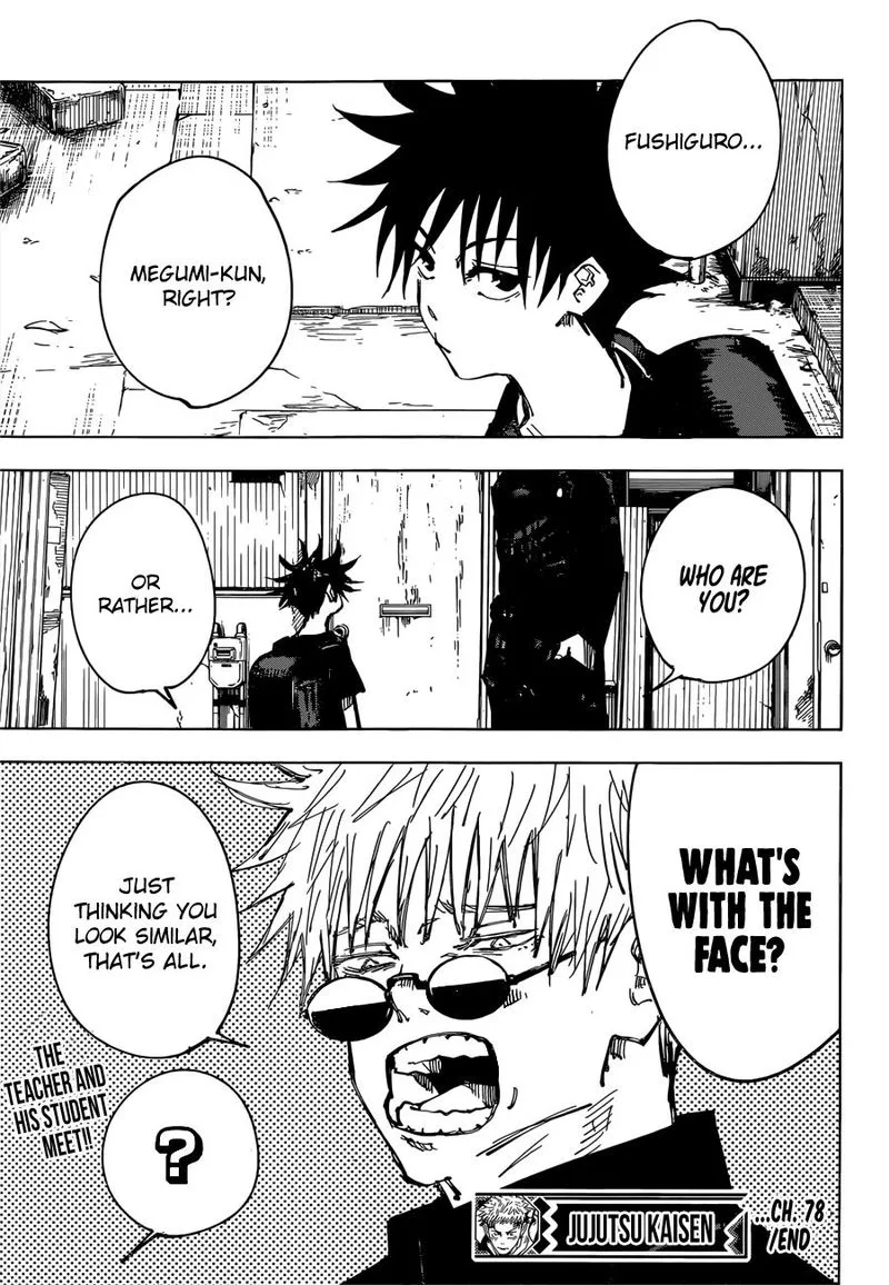 JUJUTSU KAISEN Chapter 78 page 20