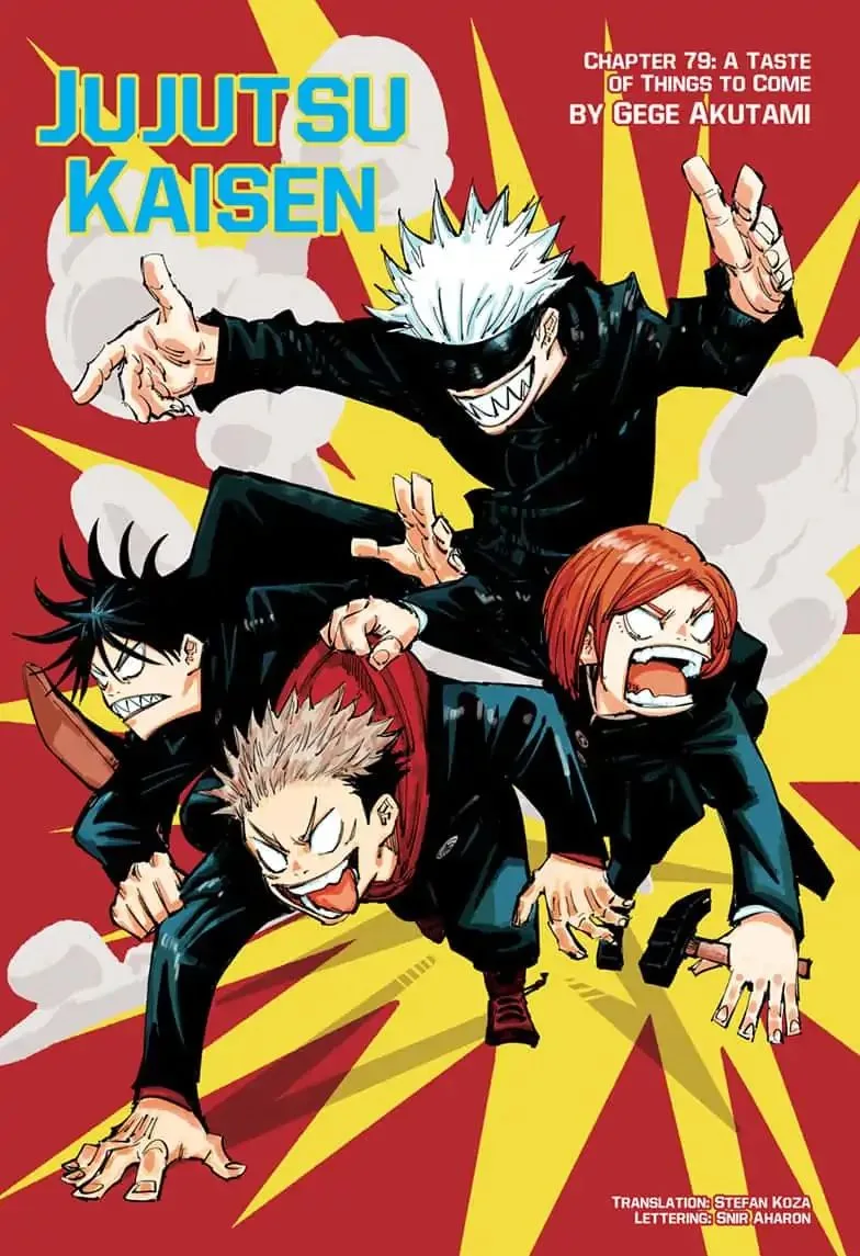 JUJUTSU KAISEN Chapter 79 page 2
