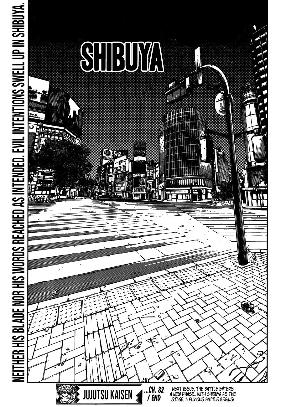 JUJUTSU KAISEN Chapter 82 page 19