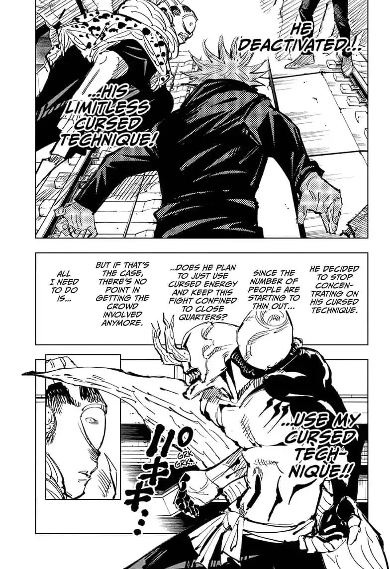 JUJUTSU KAISEN Chapter 85 page 10