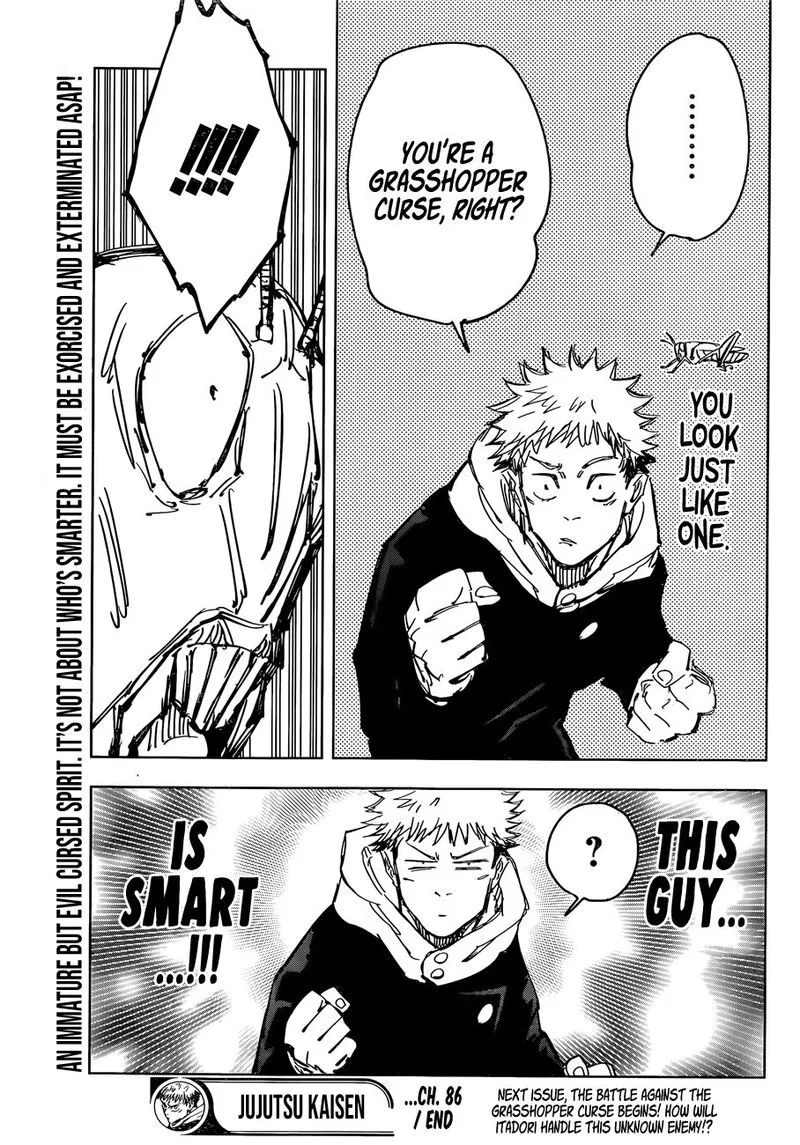 JUJUTSU KAISEN Chapter 86 page 20
