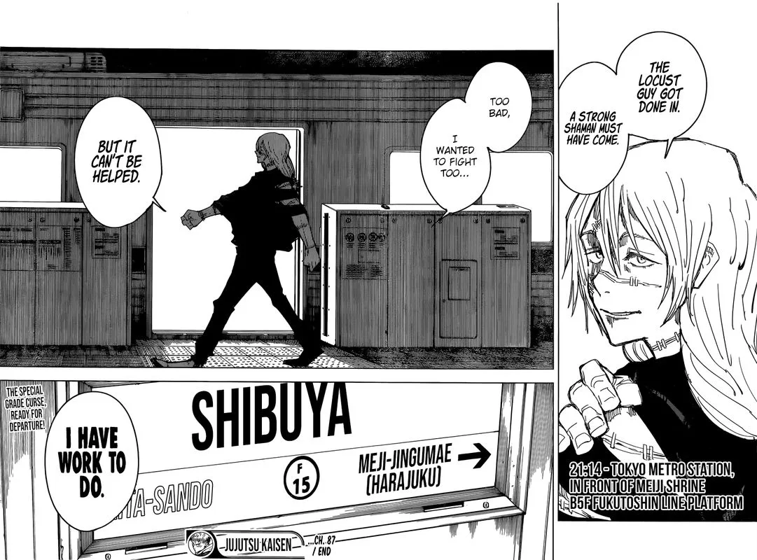 JUJUTSU KAISEN Chapter 87 page 18