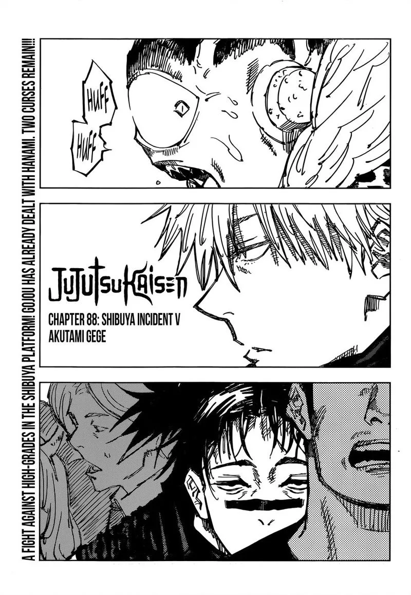 JUJUTSU KAISEN Chapter 88 page 2