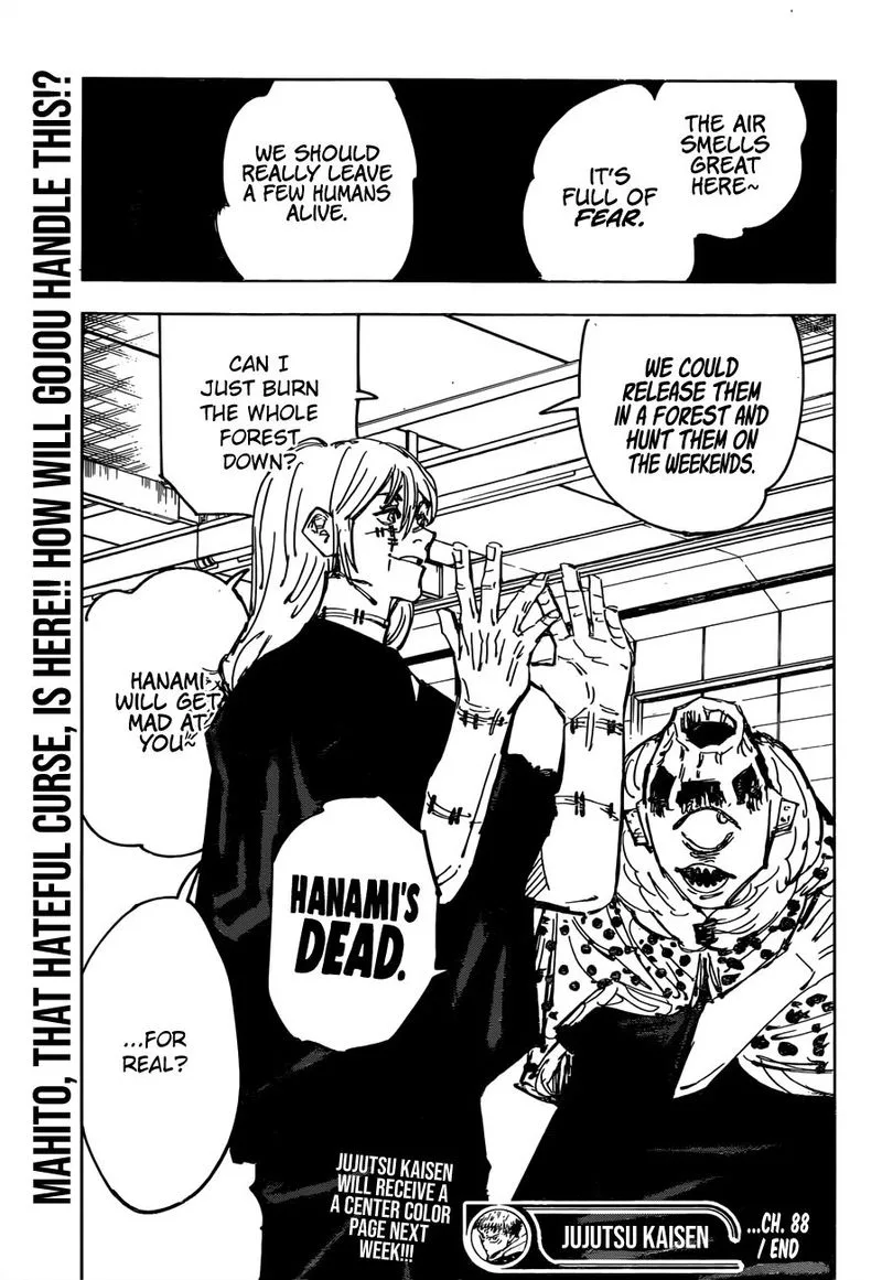JUJUTSU KAISEN Chapter 88 page 19