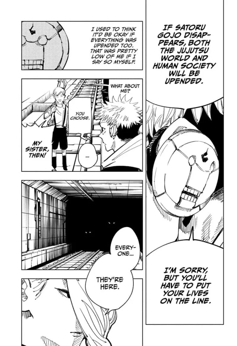 JUJUTSU KAISEN Chapter 91 page 14