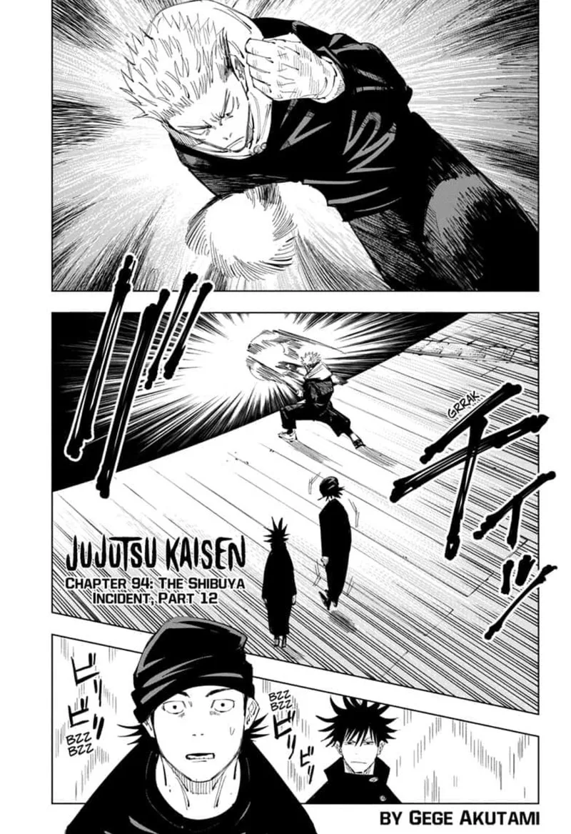 JUJUTSU KAISEN Chapter 94 page 2