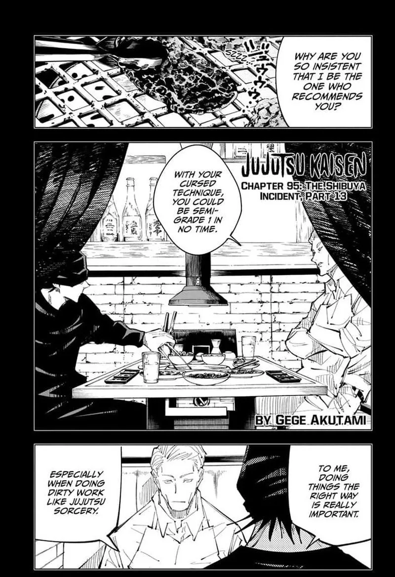 JUJUTSU KAISEN Chapter 95 page 2