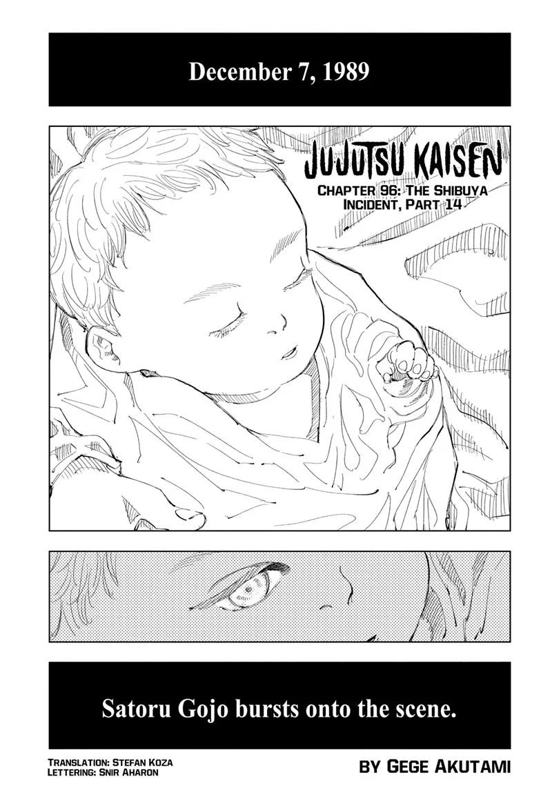 JUJUTSU KAISEN Chapter 96 page 2