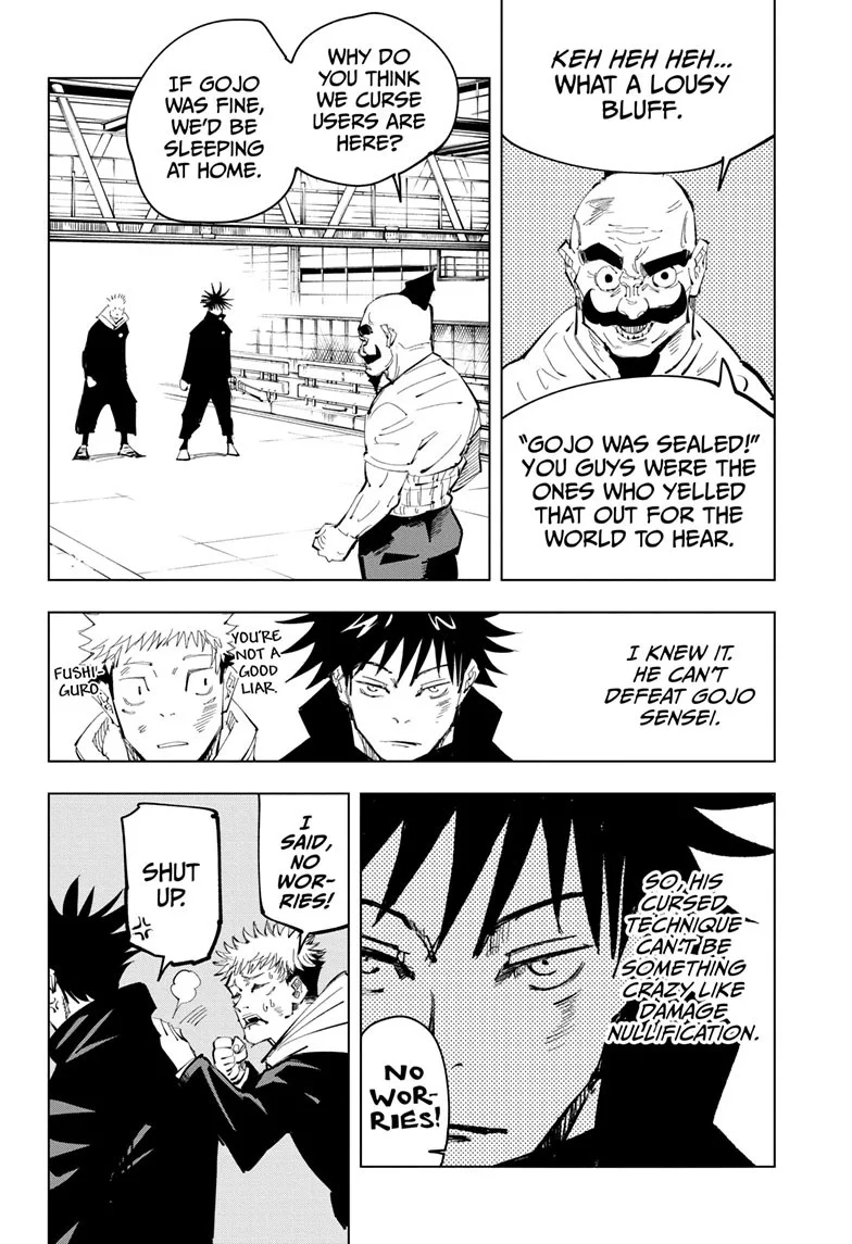 JUJUTSU KAISEN Chapter 96 page 17
