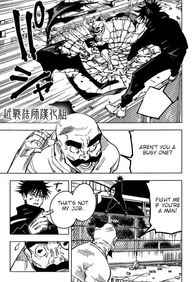 JUJUTSU KAISEN Chapter 97 page 8