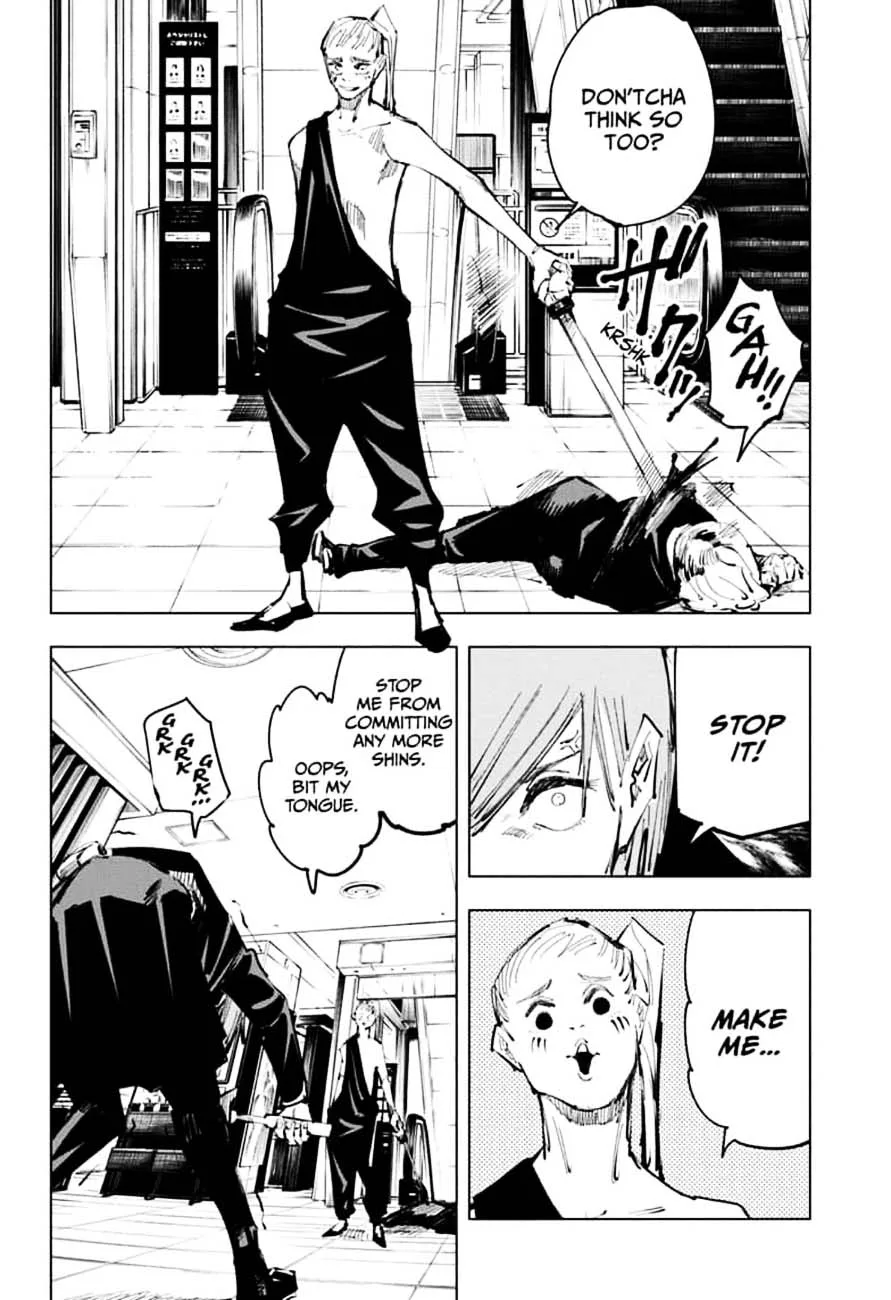 JUJUTSU KAISEN Chapter 99 page 17