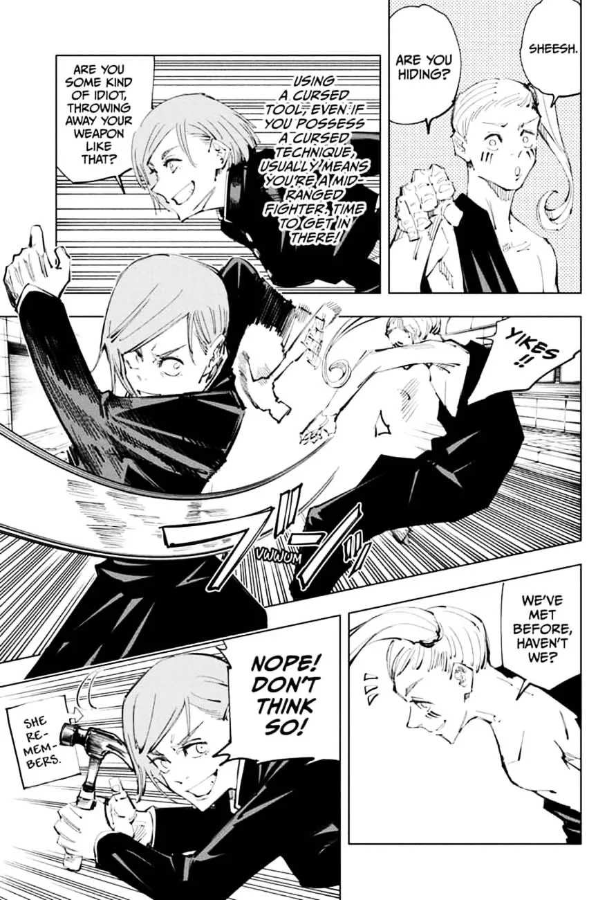 JUJUTSU KAISEN Chapter 99 page 8