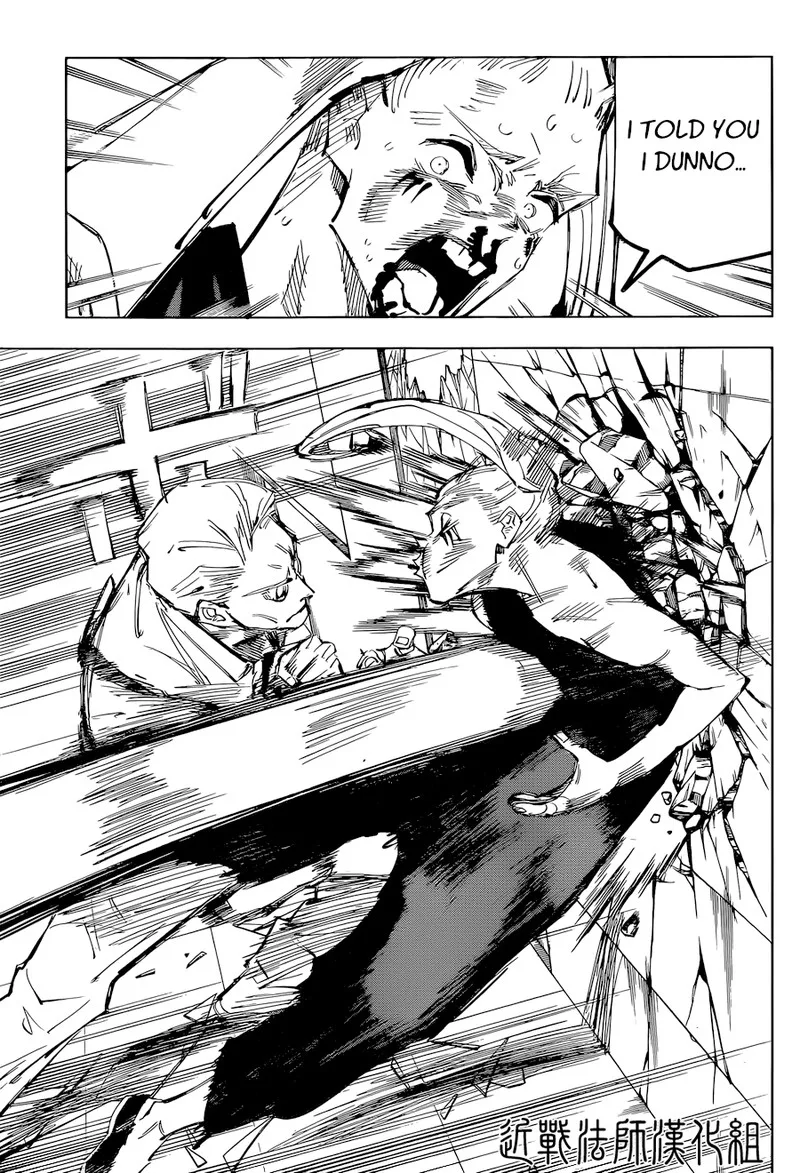 JUJUTSU KAISEN Chapter 100 page 12