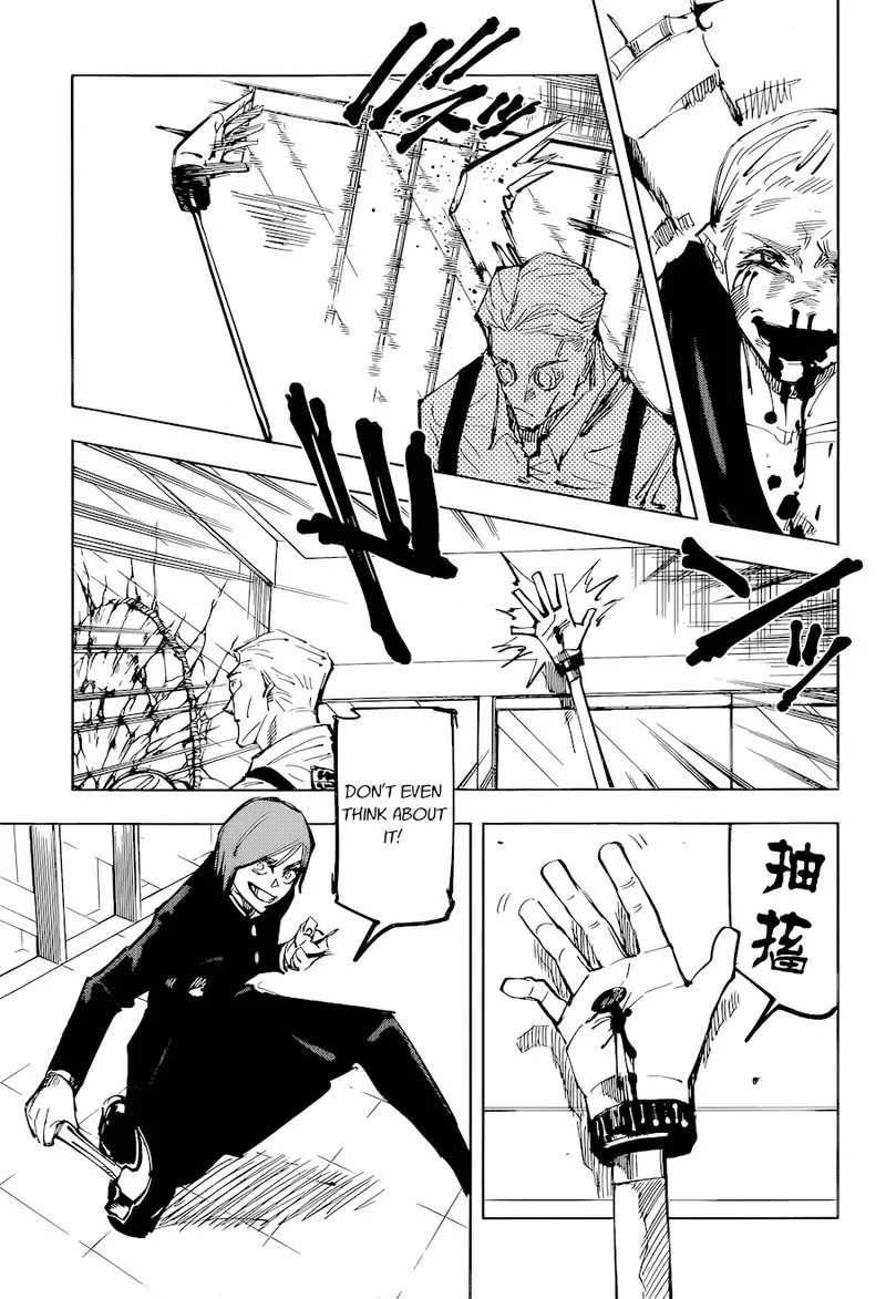 JUJUTSU KAISEN Chapter 100 page 14