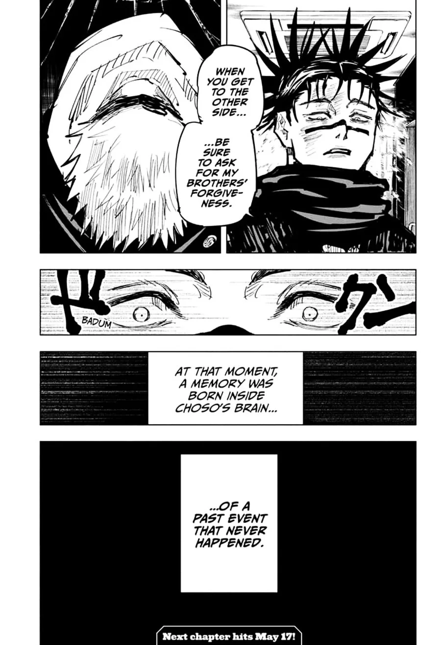 JUJUTSU KAISEN Chapter 105 page 20