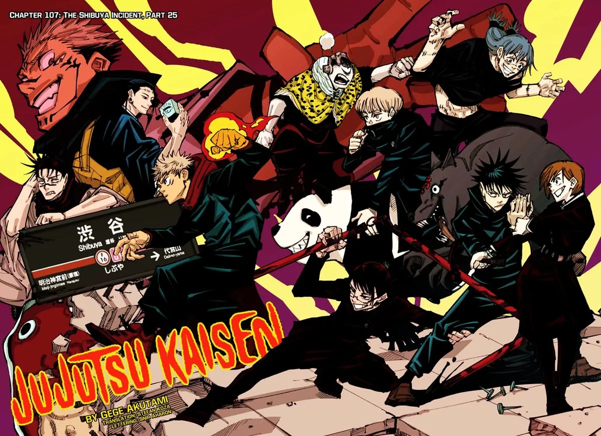 JUJUTSU KAISEN Chapter 107 page 3