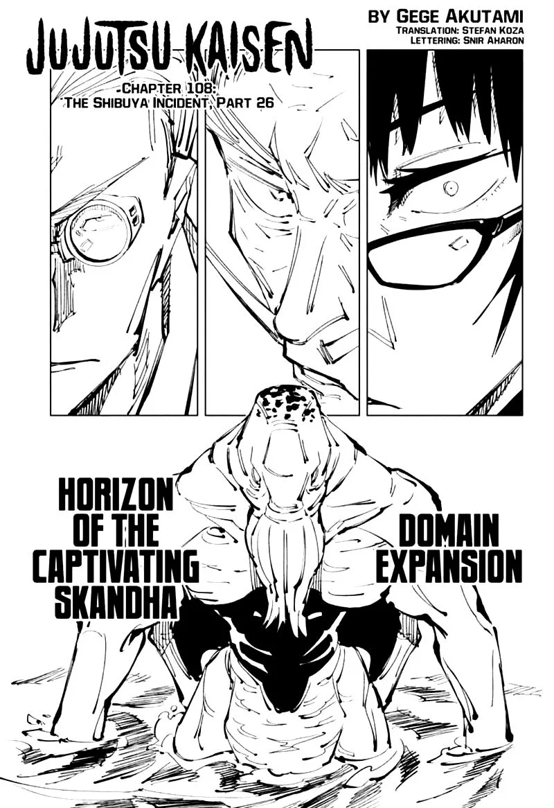 JUJUTSU KAISEN Chapter 108 page 2